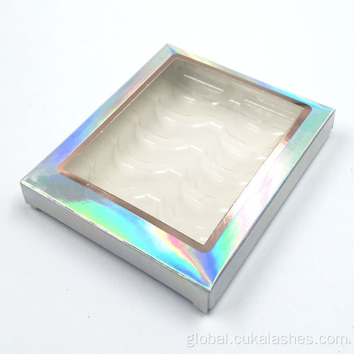 Paper Eyelash Box 5 pairs lash box with tray eyelash case Supplier